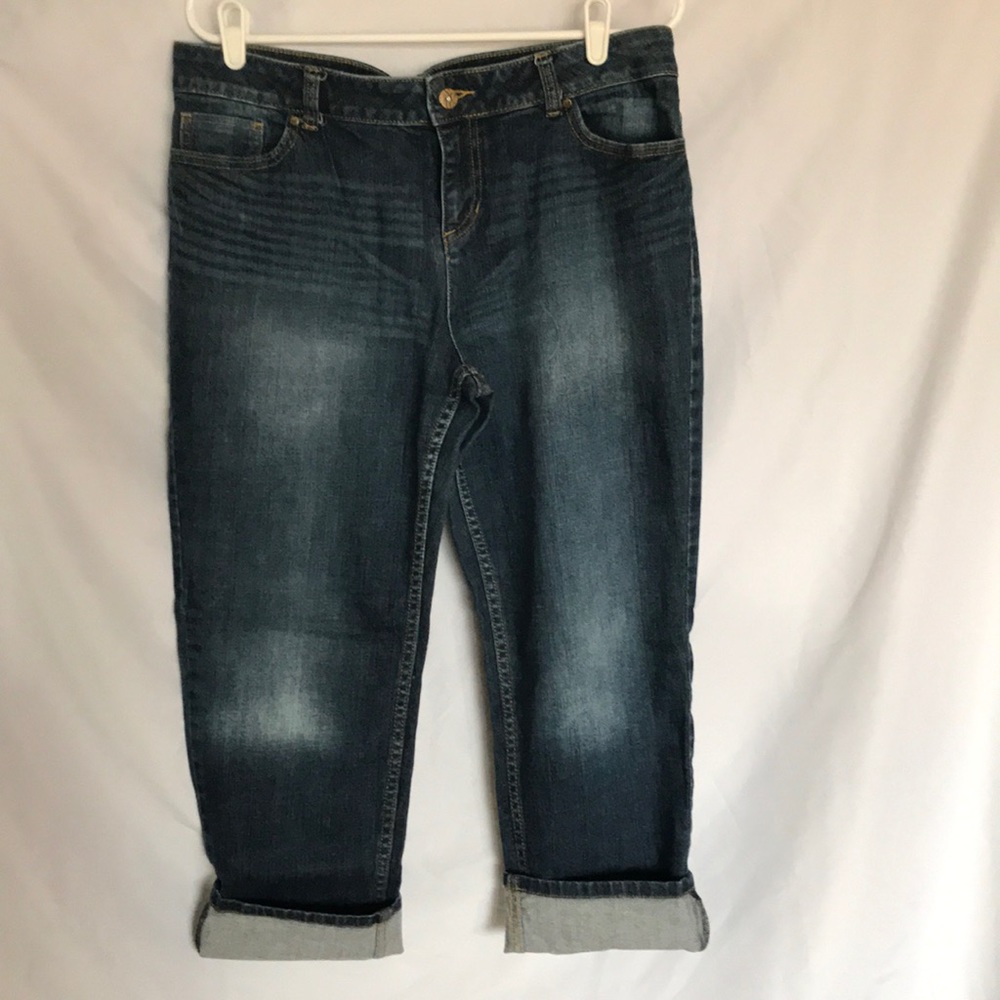 Vera Wang boyfriend jeans